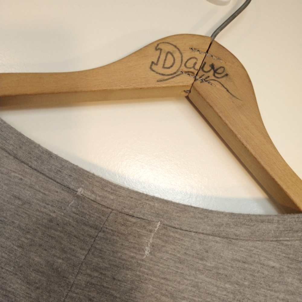 Why does my hanger say "Dave""